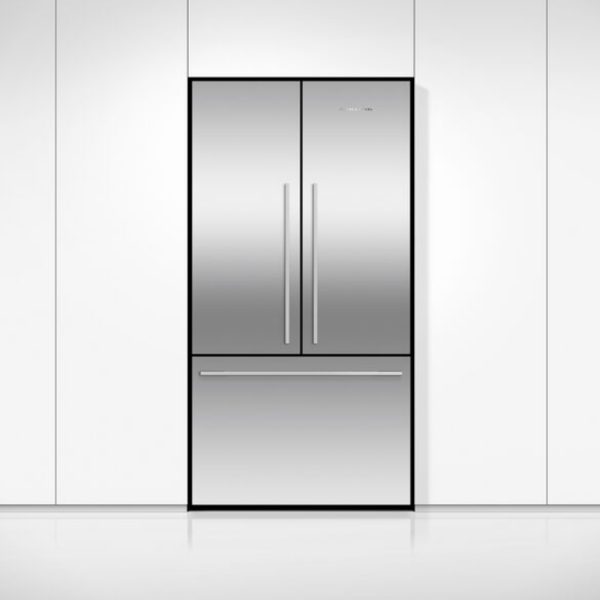 Freestanding French Door Refrigerator Freezer, 90cm, 614L RF610ADX