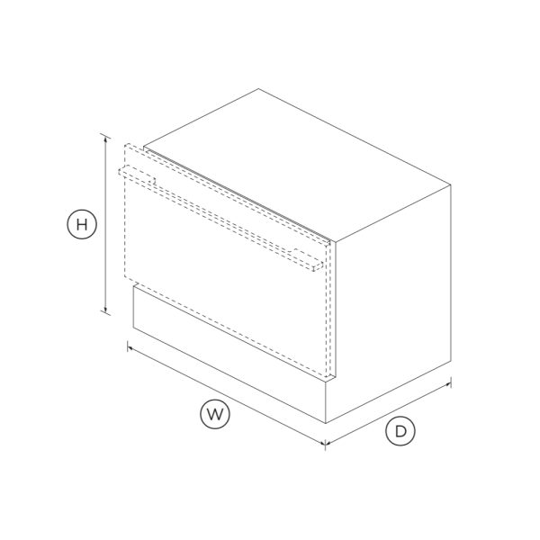 Integrated CoolDrawer™ Multi-temperature Drawer RB9064S