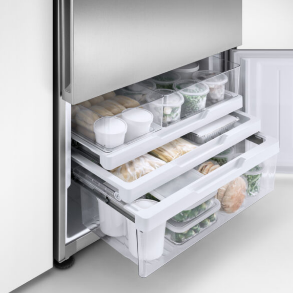 Freestanding Refrigerator Freezer, 79cm, 473L RF522BRPX