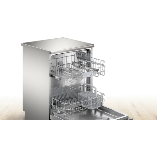 Bosch Series 2 Freestanding Dishwasher 60 cm silver inox SMS25AI00V