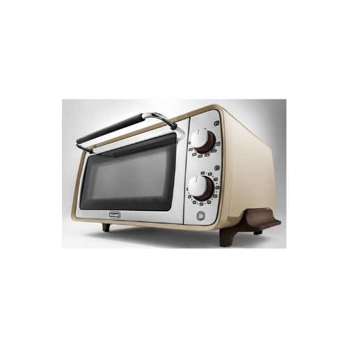 Delonghi Icona Vintage Cream Oven Toaster 9L - EOI406.BG