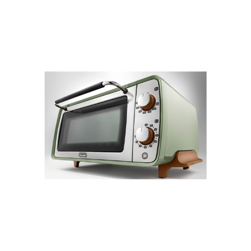 Delonghi Icona Vintage Olive Oven Toaster 9L - EOI406.GR