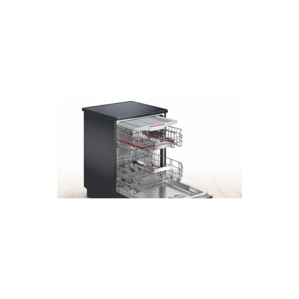 Bosch Series 6 Freestanding Dishwasher 60 cm Black inox SMS6ECC51E