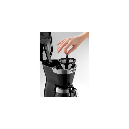 Delonghi Active Line 5-Cup Drip Coffee Machine - ICM12011.BK
