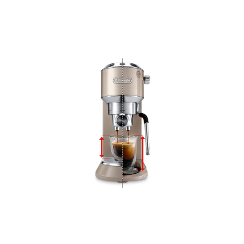 Delonghi Dedica Arte Beige - Pump Espresso Coffee Machines - EC885.BG