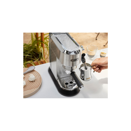 Delonghi Dedica Style Sleek Metal - Pump Espresso Coffee Machines - EC685.M