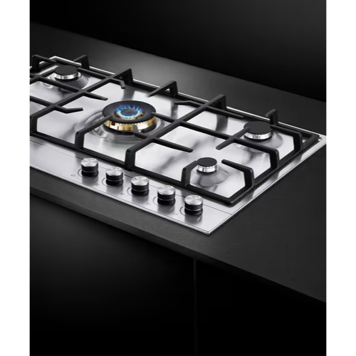 Fisher & Paykel Gas on Steel Cooktop, 90cm, LPG CG905DLPX1