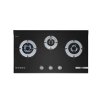 Bosch Series 4 Gas Hob 78 cm Tempered glass, Black PMD83A31AX