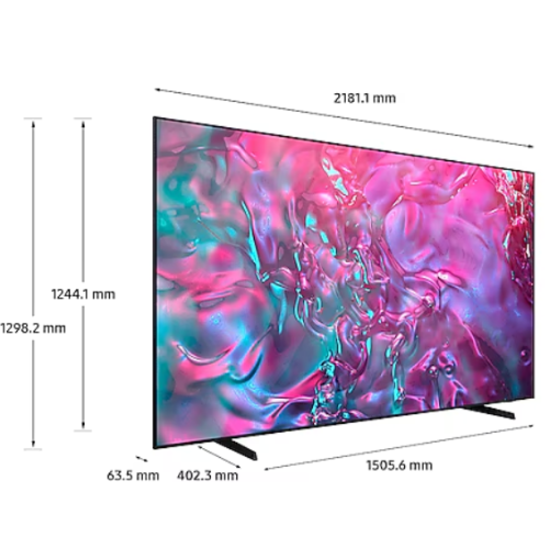 Samsung 98" Crystal UHD DU9000 4K Tizen OS Smart TV (2024) UA98DU9000KXXM