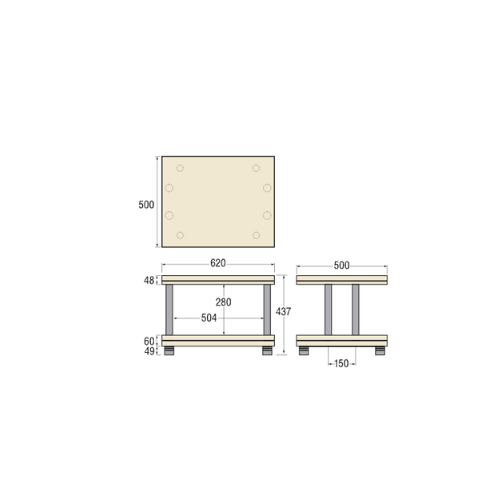 Taoc Audio Visual Rack CSR-2S