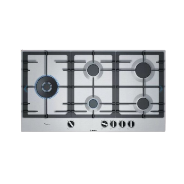 Bosch Series 6 Gas Hob 90 cm Stainless steel PCS9A5B90