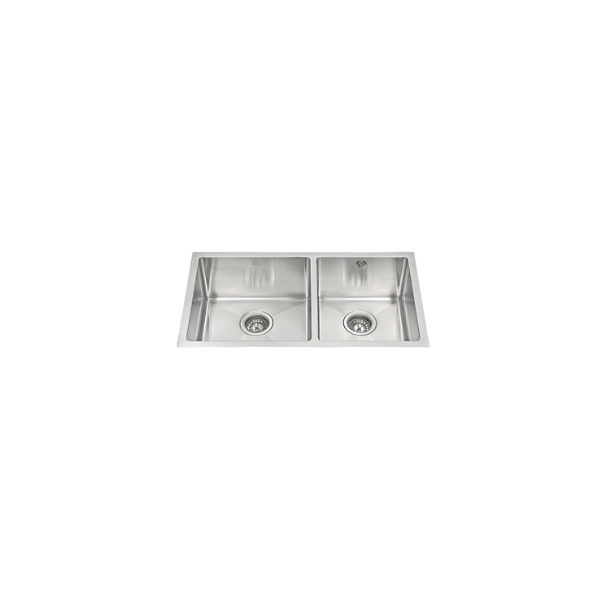 Teka Undermount Stainless Steel Sink Two Bowls, ARQ 2B 760