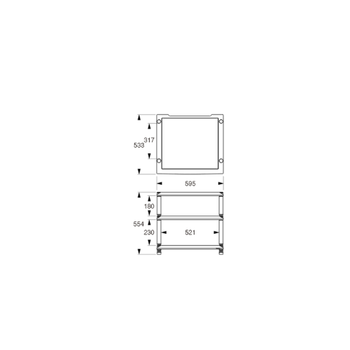 Taoc Audio Visual Rack ASRIII-3S-N