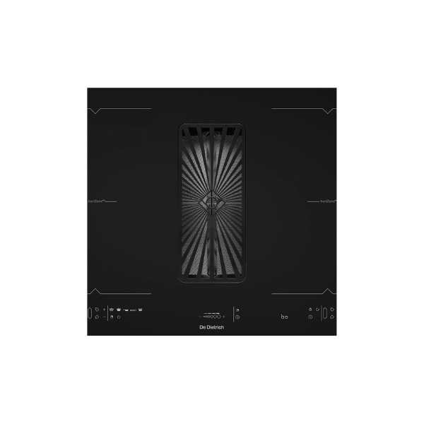 De Dietrich 80CM 4 Zone Induction Hob with Integrated Hood DPI7888BH