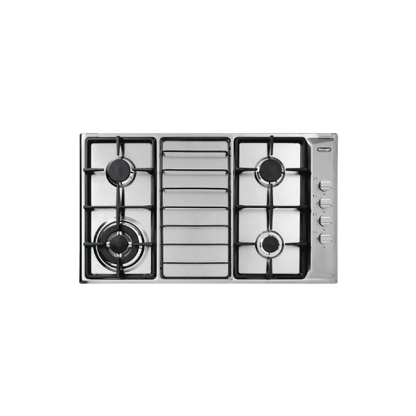 Delonghi Stainless Steel 4 Burner Built-in Gas Hob IL 419