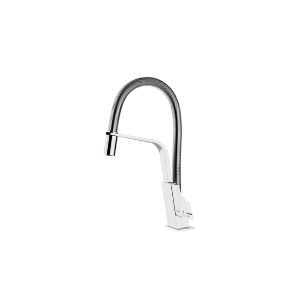 Teka Professional kitchen tap mixer with flexible spring IC 939