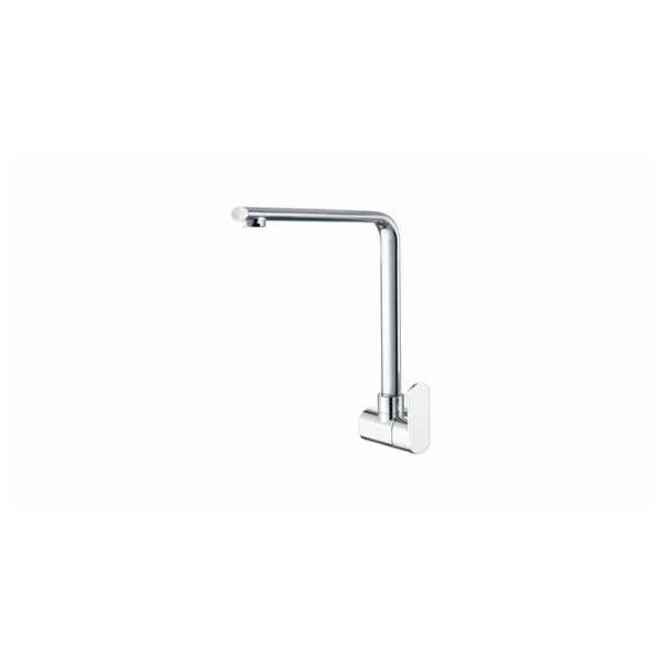 Teka Wall mounted stainless steel sink tap Luxe