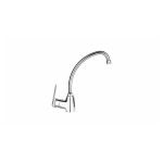 Teka Flat swivel spout mixer tap INCA